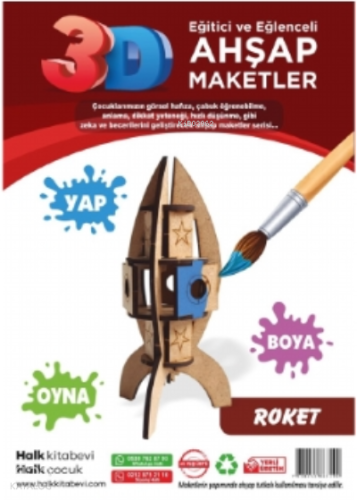 Roket Ahşap Maket