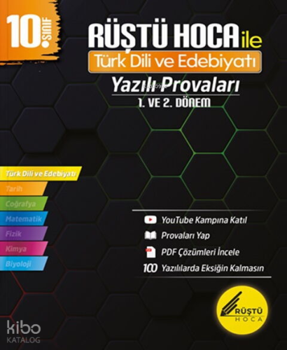 Rüştü Hoca 10. Sınıf Türk Dili ve Edebiyatı Yazılı Provaları | Kolekti