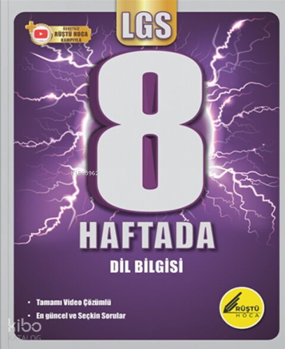 Rüştü Hoca 8. Sınıf 8 Haftada LGS Dil Bilgisi