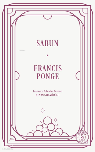 Sabun | Francis Ponge | Everest Yayınları