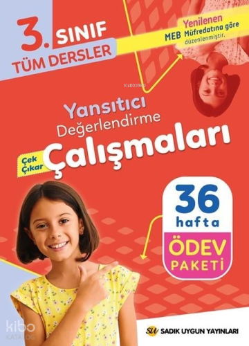 Sadık Uygun Eğitim Yayınları 3. Sınıf Haftalık Yansıtıcı Değerlendirme