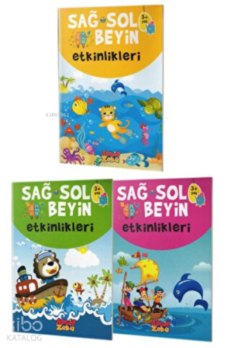 Sağ ve Sol Beyin Etkinlikleri Seti (3+Yaş)
