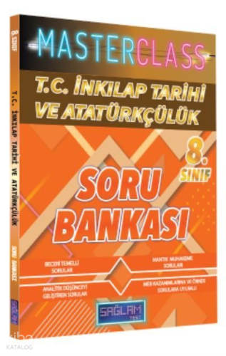Sağlam Test 8. Sınıf İnkılap Tarihi Masterclass Soru Bankası
