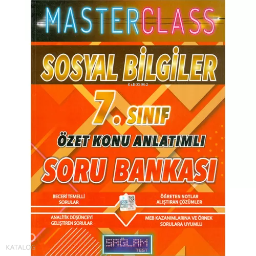 Sağlam Test Masterclass Sosyal Bilgiler Soru Bankası-7