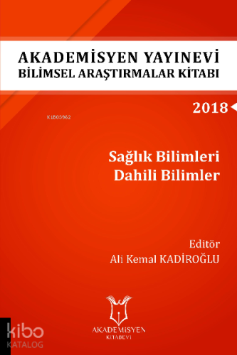 Sağlık Bilimleri Dahili Bilimler ( Aybak 2018 Eylül )