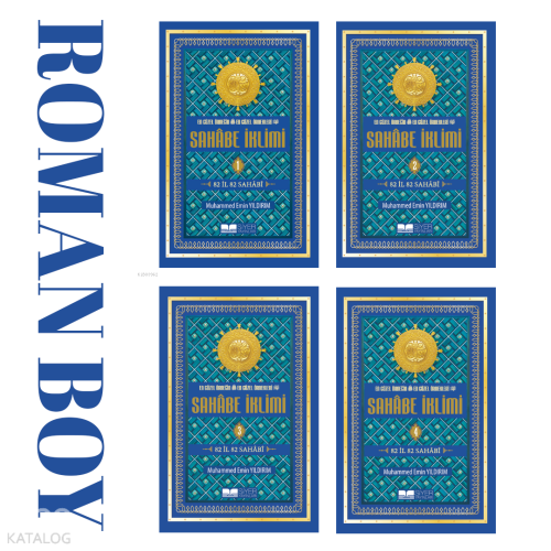 Sahabe İklimi 4 Cilt (Roman Boy)