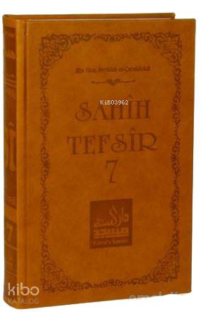 Sahih Tefsir Cilt 7