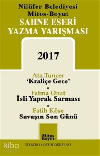 Sahne Eseri Yazma Yarışması 2017
