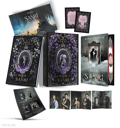 Saka ve Sanrı 4 (Ciltli - Yan Boyamalı - Kutulu) | Maral Atmaca | Ephe