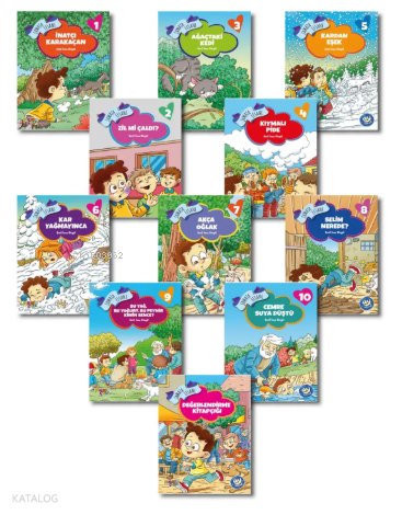 Şamata Efsane Hikaye Seti (10 Kitap + Değerlendirme Soruları) | Kolekt