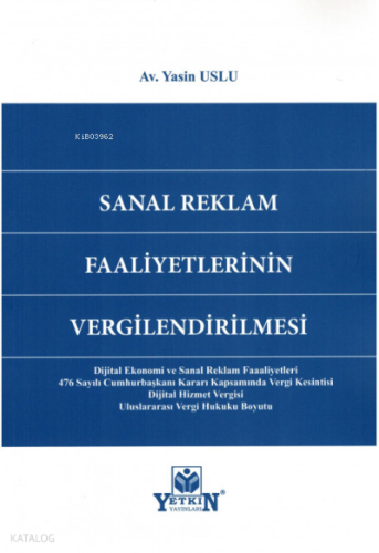 Sanal Reklam Faaliyetlerinin Vergilendirilmesi