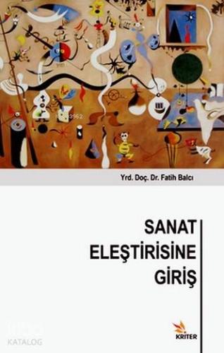 Sanat Eleştirisine Giriş
