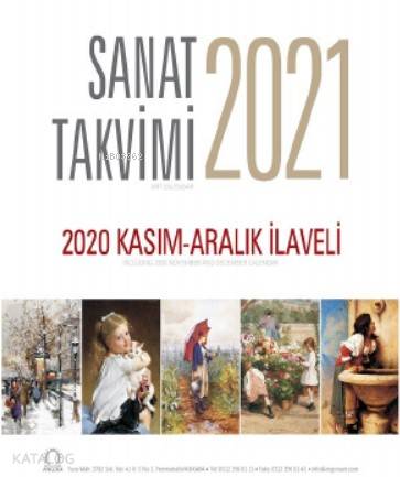 Sanat Takvimi 2021 Duvar Takvimi | Kolektif | Arkadaş Yayınevi