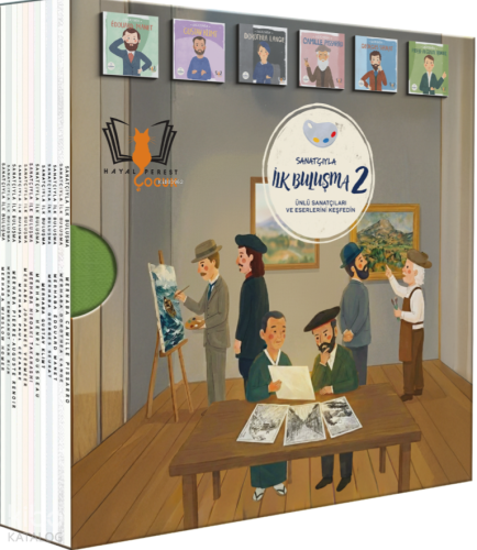 Sanatçıyla İlk Buluşma Merhaba Serisi Kutulu 2.Set 12 Kitap | Kolektif