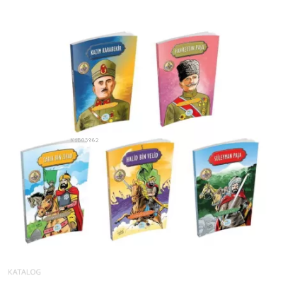 Şanlı Komutanlar 5 Kitap Set