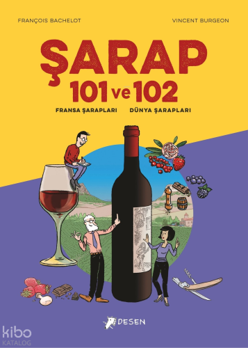 Şarap Serisi Seti (2 Kitap) | François Bachelot | Desen Yayınları