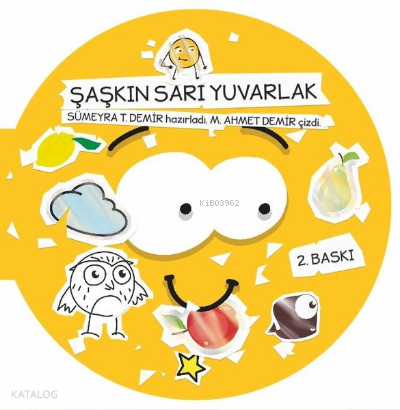 Saskın Sarı Yuvarlak
