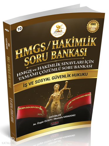 Savaş Yargı HMGS-Hakimlik Soru Bankası İş Hukuku Sosyal Güvenlik Hukuk