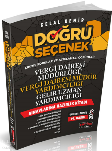 Savaş Yayınevi 2026 Doğru Seçenek Vergi Dairesi Müdür ve Yardımcılığı, Gelir Uzman Yardımcılığı Konu Anlatımlı Hazırlık Kitabı