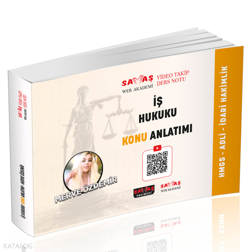 Savaş Yayınevi Adli-İdari Hakimlik HMGS İş Hukuku Video Takip Ders Not