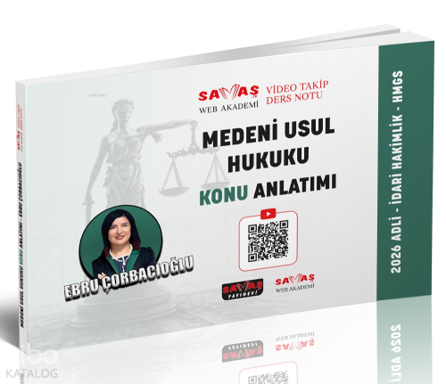 Savaş Yayınevi Adli-İdari Hakimlik HMGS Medeni Usul Hukuku Konu Anlatı