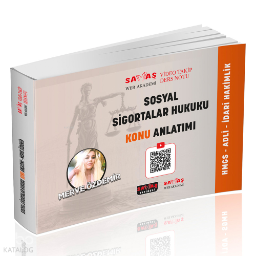 Savaş Yayınevi Adli-İdari Hakimlik HMGS Sosyal Sigortalar Hukuku Video