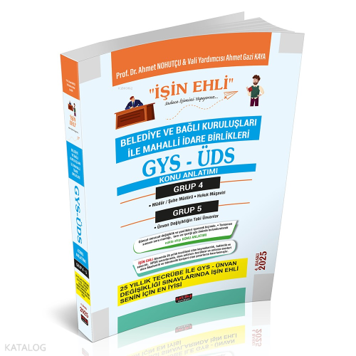Savaş Yayınevi GYS-ÜDS Belediye ve Bağlı Kuruluşları Mahalli İdare Birlikleri Personeli Grup 4-5 Konu Anlatımı