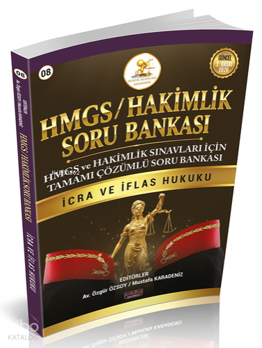 Savaş Yayınevi HMGS - Hakimlik İcra ve İflas Hukuku Soru Bankası | Mus