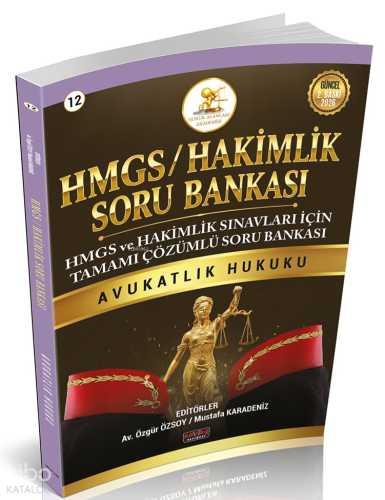 Savaş Yayınevi HMGS-HAKİMLİK Soru Bankası Avukatlık Hukuku | Mustafa K