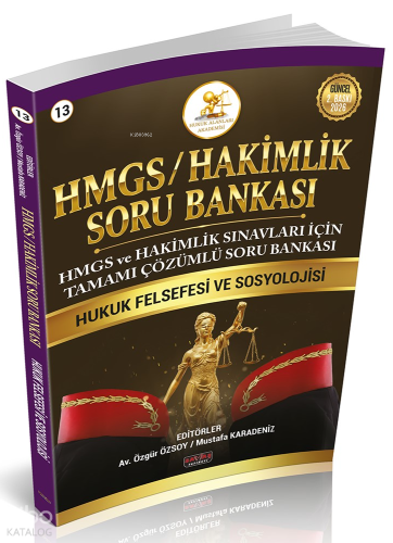 Savaş Yayınevi HMGS-Hakimlik Soru Bankası Hukuk Felsefesi ve Sosyoloji