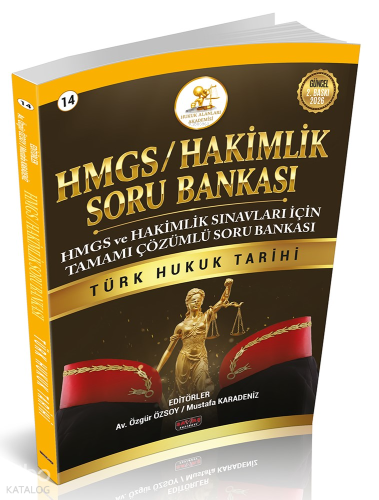 Savaş Yayınevi HMGS-Hakimlik Soru Bankası Türk Hukuk Tarihi | Kolektif