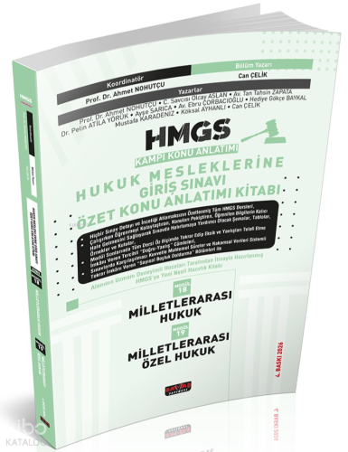 Savaş Yayınevi HMGS Özet Konu Anlatımı Milletlerarası Hukuk Milletlera