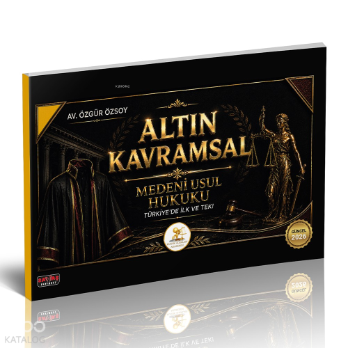 Savaş Yayınevi Hukal Altın Kavramsal Medeni Usul Hukuku
