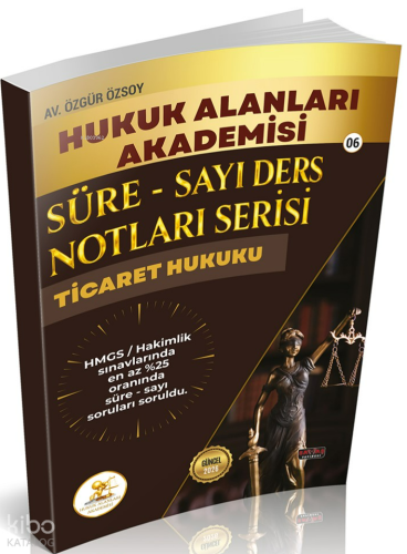 Savaş Yayınları 2026 HUKAL HMGS Hakimlik Ticaret Hukuku Süre Sayı Ders Notları