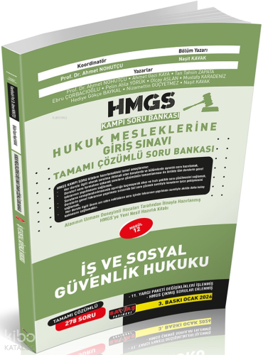 Savaş Yayınları HMGS İş ve Sosyal Güvenlik Hukuku Soru Bankası | Naşit