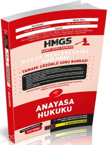 Savaş Yayınları HMGS Kampı Anayasa Hukuku Soru Bankası | Ahmet Nohutçu