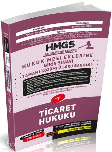 Savaş Yayınları HMGS Kampı Ticaret Hukuku Soru Bankası | Pelin Atila Y
