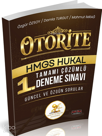 Savaş Yayınları HUKAL OTORİTE HMGS 1. Deneme