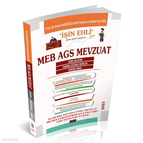 Savaş Yayınları MEB AGS Mevzuat İşin Ehli Konu Anlatımı Savaş Yayınları Nisan 2025