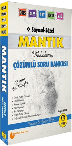 Sayısal Sözel Mantık Çözümlü Soru Bankası Tasarı Eğitim Yayınları
