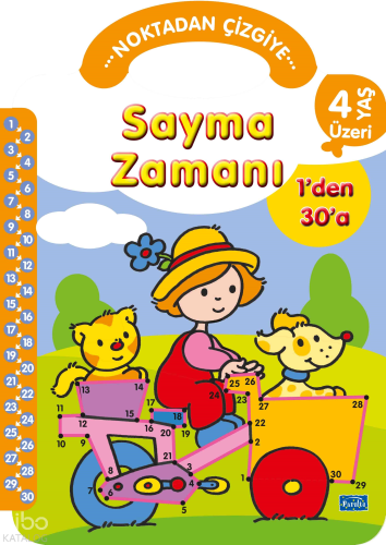 Sayma Zamanı 1’den 30’a;Noktadan Çizgiye | Kolektif | Parıltı Yayıncıl