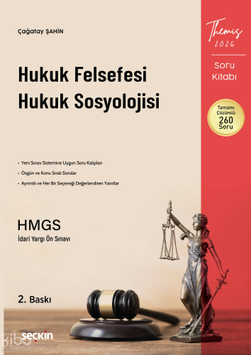 Seçkin Themis – Hukuk Felsefesi Hukuk Sosyolojisi Soru Kitabı | Çağata