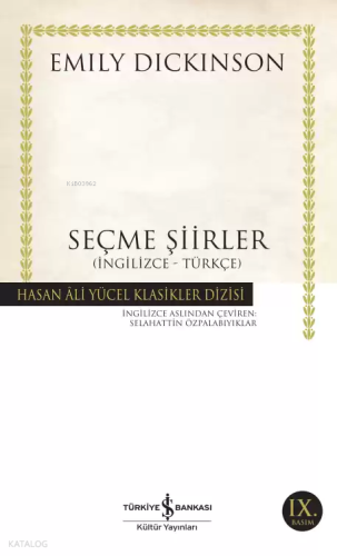 Seçme Şiirler (İngilizce-Türkçe)