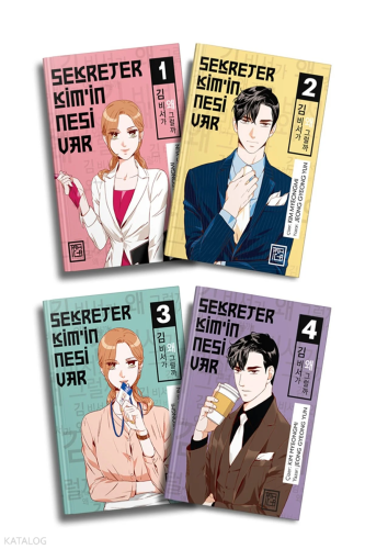 Sekreter Kim'in Nesi Var Set (4 kitap) | Kolektif | Athica Yayınları