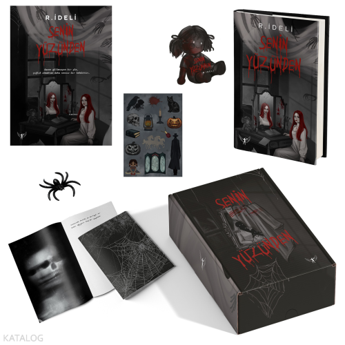 Senin Yüzünden (Kutulu Set - Ciltli) | R. İdeli | Artemis Yayınları