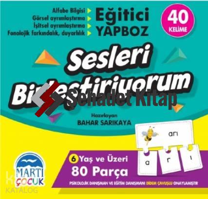 Sesleri Birleştiriyorum - Eğitici Yapboz