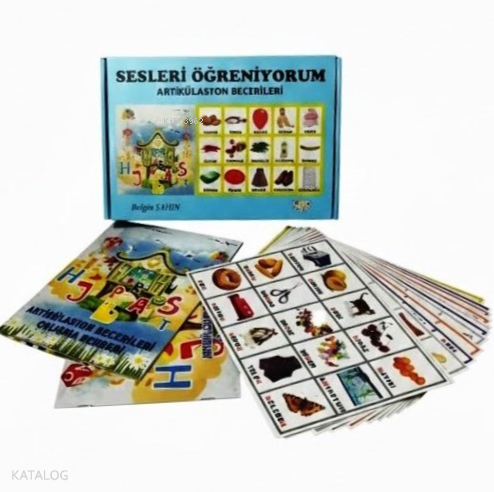 Sesleri Öğreniyorum - Artikülasyon Becerileri Öğretim Seti | Belgin Şa