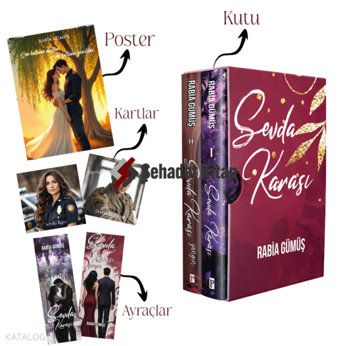Sevda Karası - Kutulu Set