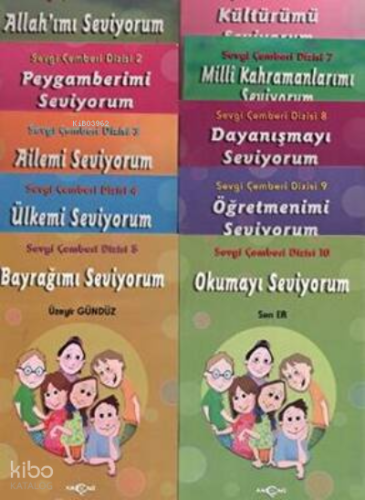 Sevgi Çemberi Dizisi 10 Kitap Takım