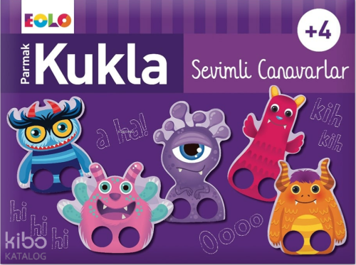 Sevimli Canavarlar - Parmak Kukla | Kolektif | Eolo Yayıncılık